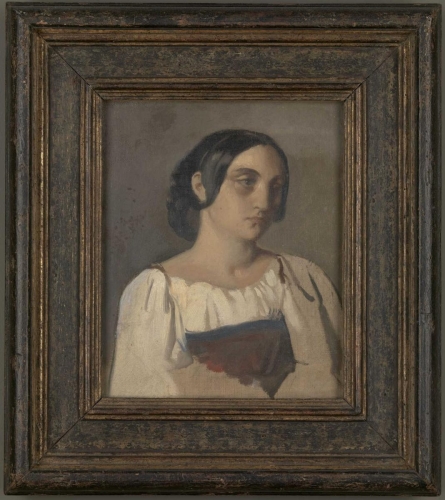 Chassériau-portret-van-een-italiaanse-vrouw